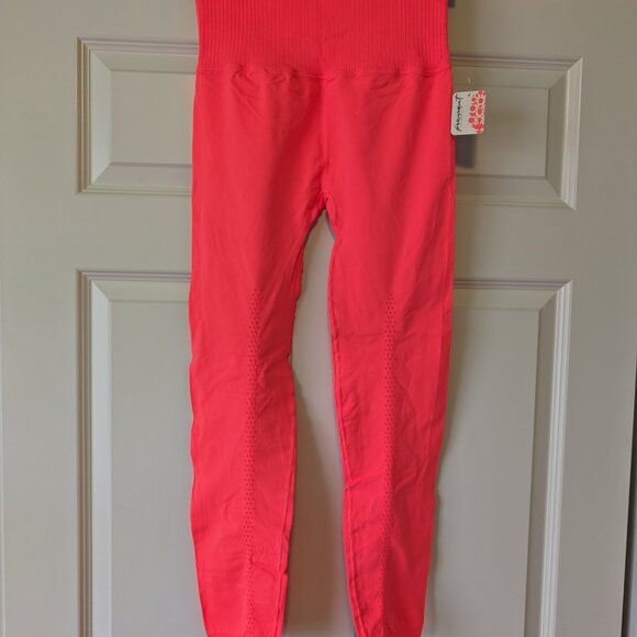 FP Movement Bright Orange leggings NWT - Picture 4 of 5